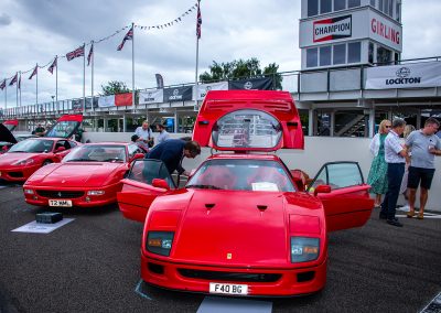 Ferrari Owners Club concourse event 2024 | Goodwood Race Circuit | Event photography | Vlogging
